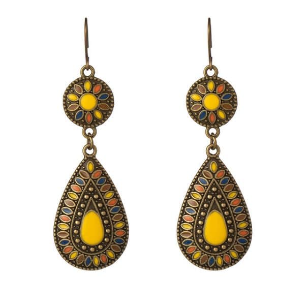 Women's Creative Boho Oil Drop Earrings