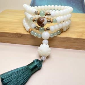 Fashion Personality White Jade Bodhi Bracelet