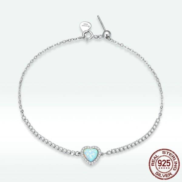Simple White Gold Plated Zircon Heart-shaped Fashion Ornament