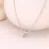 18k Gold Titanium Steel Necklace With 26 English Letters