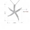 Jewelry Stone Set Sea Single Pendant Without Chain