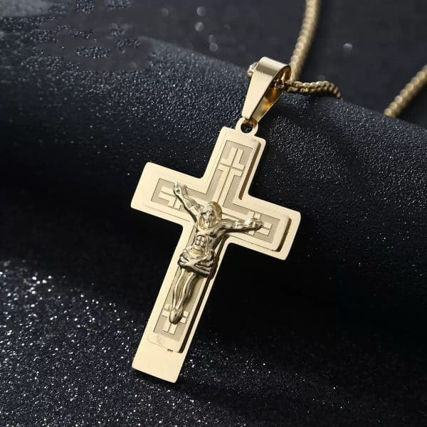Fashion Personality Stainless Steel Men's Pendant Necklace Does Not Fade
