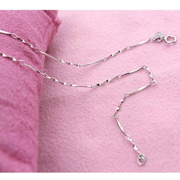 S925 Sterling Silver Ornament Necklace Geometric