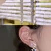 XINGX Water Drop Tassel Earrings Earrings Simple