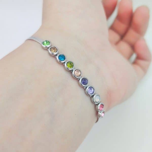 Women's European And American Simple Blade Bracelet