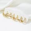 Women's Retro Gorgeous Diamond Earrings Set