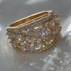 Women's Round Hollow Fashion All-Match Ring