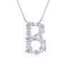 S925 Silver Hip Hop Style Pendant Simple Fashion Short Necklace Female