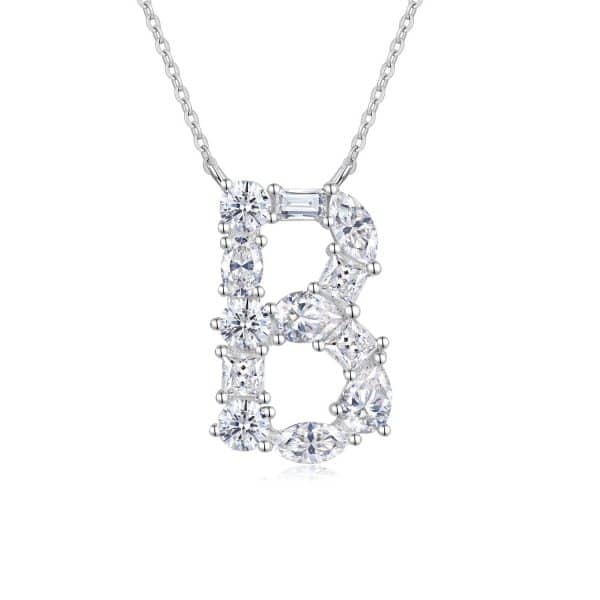 S925 Silver Hip Hop Style Pendant Simple Fashion Short Necklace Female