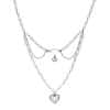 Fashion Sweet Hot Girl Love Multi-layer Pearl Necklace Female