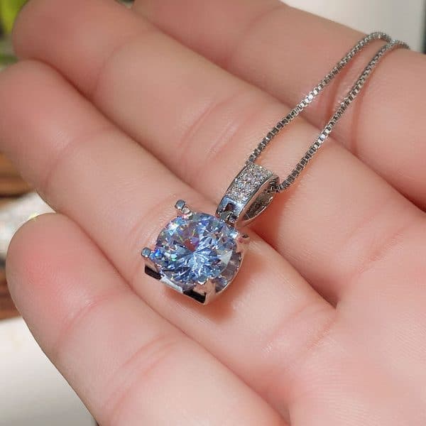 New Classic All-match Artificial Diamond Clavicle Chain