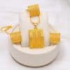 Bridal Luxury Jewelry Suit Women's Wedding Gold