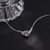 Retro Black Rose Necklace For Women