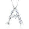 S925 Silver Hip Hop Style Pendant Simple Fashion Short Necklace Female