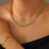 Simple Retro Minority Fashion Necklace Bracelet