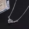 Retro Black Rose Necklace For Women