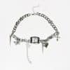 Dark Style Multi-layer Cross Necklace Twin Clavicle Chain