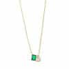 Women's All-match Twelve Birthstone Pendant Stainless Steel Necklace
