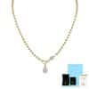 925 Sterling Silver Women's Non-fading Cross-border Necklace Simple High-end Sense
