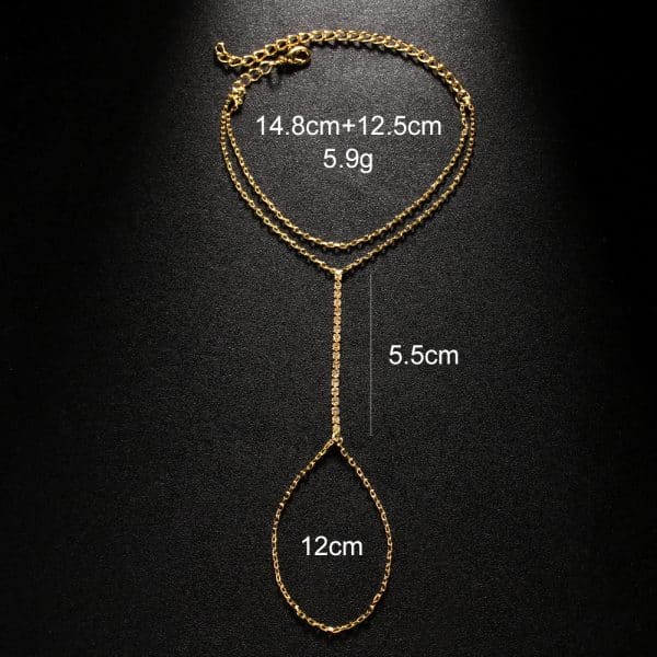 Women's Bohemian European And American Rhinestone Bracelet