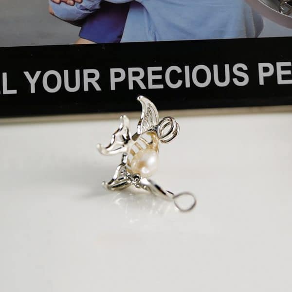 Adjustable Hollow Pearl Cage Pendant