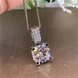 New Classic All-match Artificial Diamond Clavicle Chain