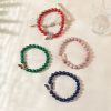 Butterfly Natural Stone Bracelet Ornament