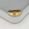 Popular Titanium Steel Beating Pattern Ring Unisex