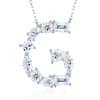 S925 Silver Hip Hop Style Pendant Simple Fashion Short Necklace Female