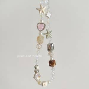 Bohemian Sweetheart Mobile Phone Charm Beach Vacation Camera Beaded