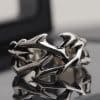 Thorn Men's Trendy Versatile Personality Thorn Flower Ring