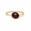 Colored Agate Niche Design Ring