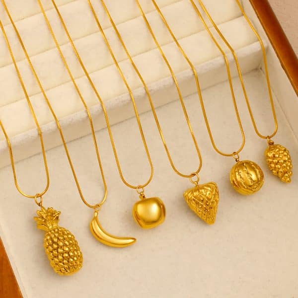 Selling Variety Of Fruit Necklace Pendant