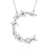 S925 Silver Hip Hop Style Pendant Simple Fashion Short Necklace Female