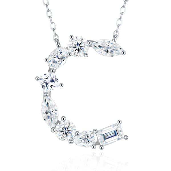 S925 Silver Hip Hop Style Pendant Simple Fashion Short Necklace Female