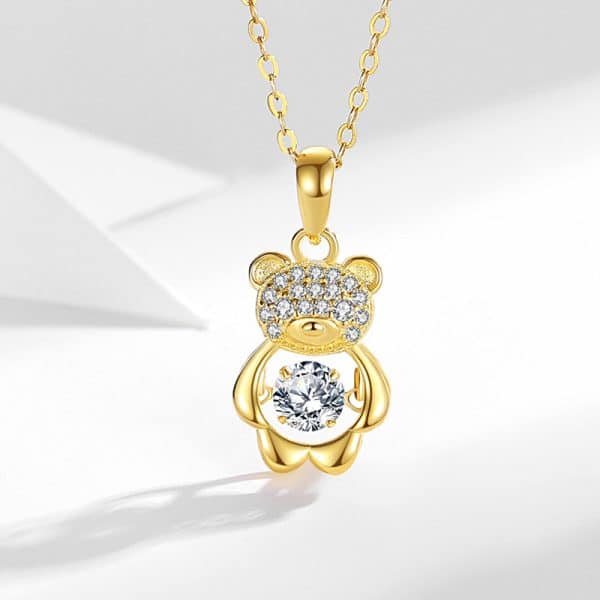 Necklace Female Bear Smart Fashion Animal