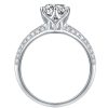 Closed 925 Silver Half Sleeve Ring