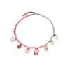 Cute Cartoon Stringed Pearls Clavicle Chain Female