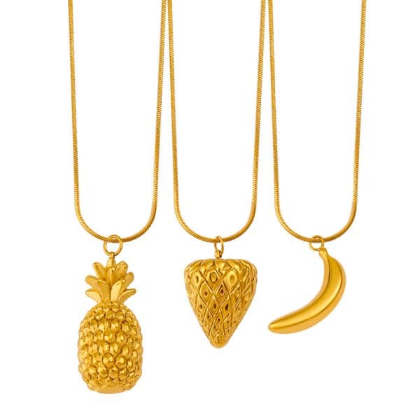 Selling Variety Of Fruit Necklace Pendant