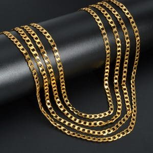 Hip Hop Japanese Buckle Pressure Nozzle Ring Buckle Chain Men's Necklace Ornament