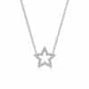 Hollow Necklace Make A Wish Star Clavicle Chain Does Not Fade