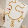18K Gold Stainless Steel Oil Dripping Pepper Starfish Fish Conch Seahorse Pendant