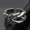 Thorn Men's Trendy Versatile Personality Thorn Flower Ring