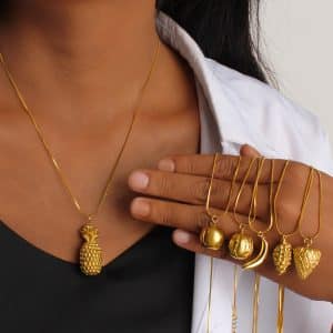 Selling Variety Of Fruit Necklace Pendant