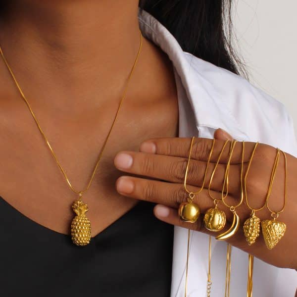 Selling Variety Of Fruit Necklace Pendant