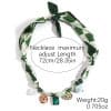 Summer Scarf Necklace Multi-pendant Pearl All-match Light Luxury Silk Scarf Necklace