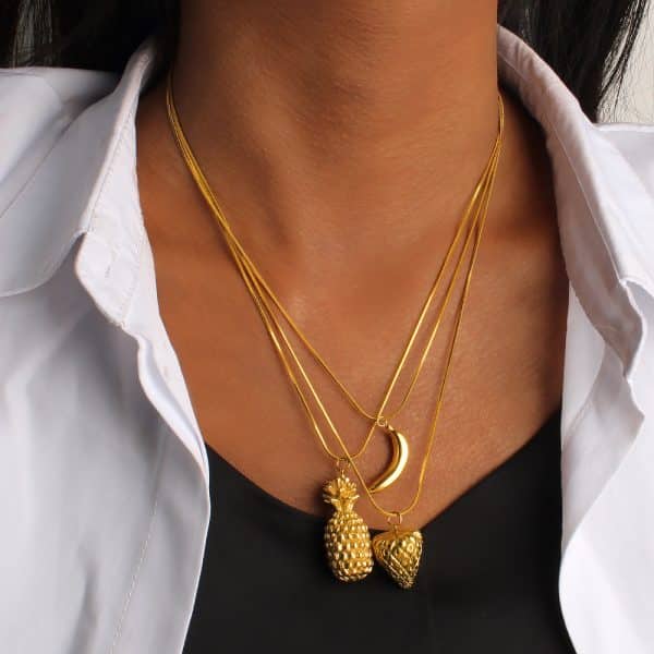 Selling Variety Of Fruit Necklace Pendant