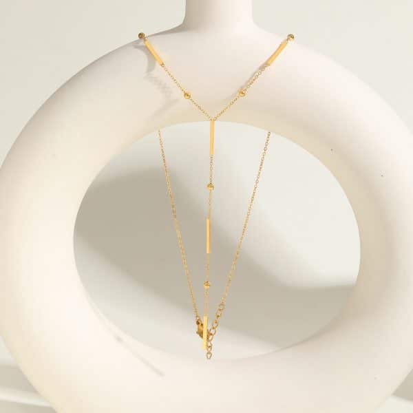 Women's Stainless Steel Fashion Sweater Chain