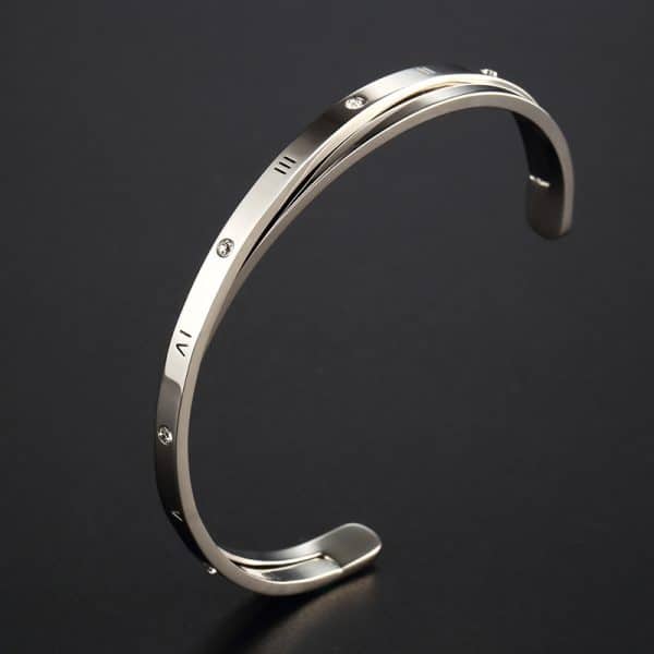 European And American Open-ended Bracelet Female Lady Inlaid Zircon Bracelet