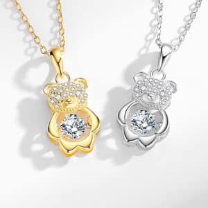 Necklace Female Bear Smart Fashion Animal
